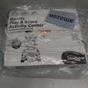 Move2Play, Giraffe Basketball Hoop & Soccer Goal Activity Center | 30+ Sounds & Songs + 5 Lights | 1 2 3 Year Old Birthday Gift for Boys and Girls | Toy for Baby & Toddlers (Yellow)