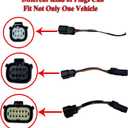 Driver Left Side Door Mirror Long Extension View Tow Mirror Power and Heated with BLIS (Blind Spot Sensor) and Signal Light for Ford Transit 150 250 350 from 2010 to 2024