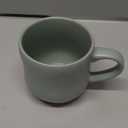 Bosmarlin Large Stoneware Speckled Coffee Mug, Big Ceramic Tea Cup, 17 Oz, Dishwasher and Microwave Safe (Mint Green, 1)