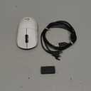 Logitech G PRO X SUPERLIGHT 2 Wireless Gaming Mouse, 60g Pro-Grade with 5 Programmable Buttons, 44k DPI Sensor, 8kHz Report Rate, USB-C Charging for PC/Mac - White