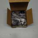 GeilSpace 3-Way, Malleable Iron Pipe Fittings - Vintage DIY Industrial Shelving, Industrial Decor, Furniture DIY (3/4", Black) (0.75 Inch)