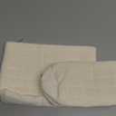 ZLFSRQ 2Pcs Makeup Bag for Women Trendy Large Capacity Cosmetic Bags Plush Pencil Case White Checkered Pouch for Purse Coquette Zippered Toiletry Bag Organizer Y2K Aesthetic Pencil Pouch