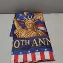 USA 250th Anniversary Flag Double Sided 3 x 5 ft Anniversary United States Semiquincentennial Grommet Independence Day 4th of July Patriot Outdoor Garden Banner(Liberty)
