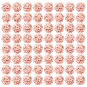 Auihiay 64 PCS Full Hydrangea Flowers, Silk Hydrangea Artificial Flowers Heads with Stems, Artificial Flowers for Wedding, Garden, Baby Shower, Party, Outdoor Indoor Decoration (Rubber Pink) 2-Pack