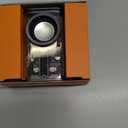 Portable Bluetooth Speaker with Lights, Transparent Wireless Mini Bluetooth Speaker with TWS, Perfect Small Speaker HD Sound and Bass for Office, Home, Shower, Room, Bike, Car (Black)