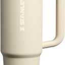 STANLEY Quencher ProTour Flip Straw Tumbler with Leakproof Lid | Built-In Straw & Handle | Cupholder Compatible for Travel | Insulated Stainless Steel Cup | BPA-Free (30 Ounces, Toasted Almond)