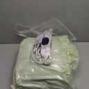 Heated Blanket Throw with 1/2/4/6/8 Hours Auto-Off 10 Heat Level, 62'' * 84'' Cozy Faux Rabbit Fur Bubble Electric Blanket with Overheat Protection(Tie-Dye Green)