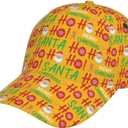 Christmas Baseball Cap Santa Hats Xmas Trucker Hat Adjustable for Women Men Christmas Snapback Cap