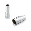 Double Hex, Deep, Steel, (3/8) 9.5 mm Insertion Angle
