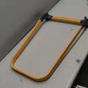 ANGELBLISS Baby Bouncer, Portable Bouncer Seat for Babies, Infants Bouncy Seat with Fabric, Natural Vibrations (Apricot)