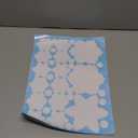 DC-BEAUTIFUL 318 Pcs Christmas Snowflakes Clings Decoration Set, White Christmas Theme Window Stickers, Winter Snow Flakes Clings Party Decal (12 Sheets)