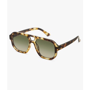 livho Trendy Polarized Square Aviator Sunglasses Women Men Square Eyewear Frame, Retro Sun Glasses for Women Men 2025 Shades
Color: Tortoise/ Green