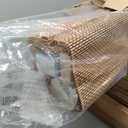 LazBlinds No Tools No Drill Cordless Bamboo Roman Shades, Light Filtering Window Treatment, Roll Up Bamboo Blinds for Windows 31'' W x 64'' H, Acorn