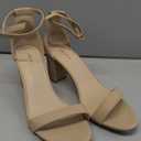Ankis Heels for Women Open Toe Ankle Strap Chunky Heel Sandals 2.75 Inch
 Size -9