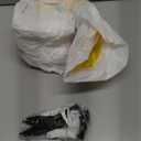 4FT Happy Birthday Inflatable Cake with Candles, Built-in LED Lights, Suitable for Indoor Outdoor Yard Lawn Decoration