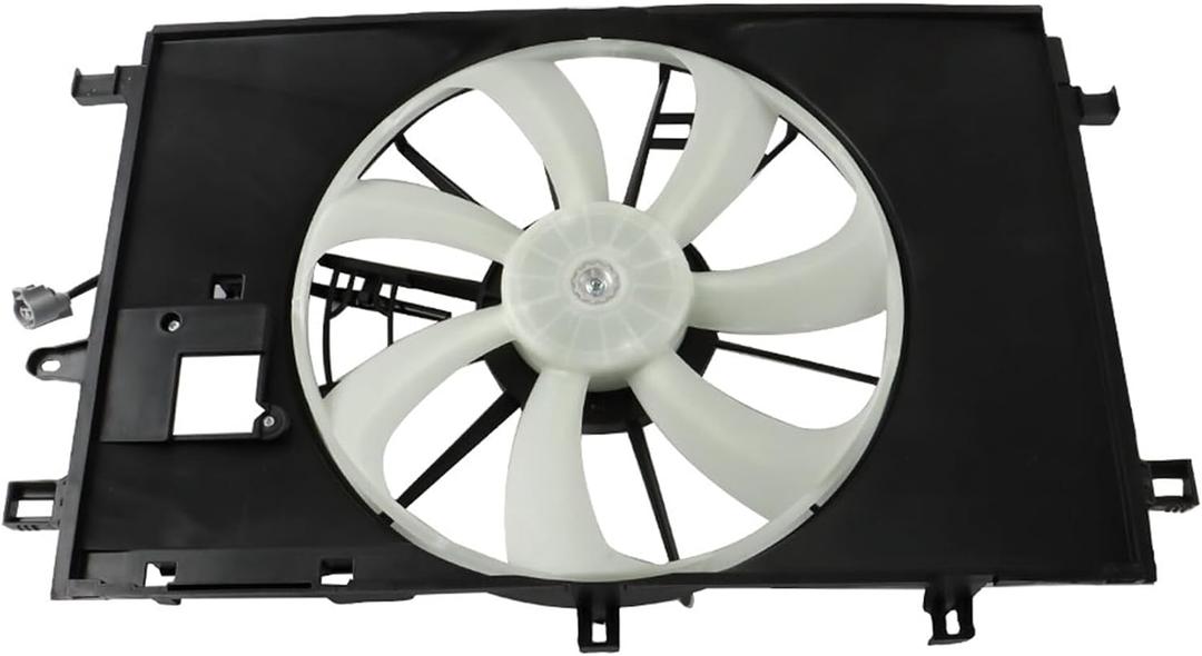 GXYWADY Cooling Fan Radiator Condenser Fan Assembly Replacement for TO3115199 1636337130 167110T200 Replacement for Corolla 1.8L 2020-2022
