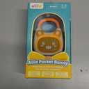 alilo Pocket Bunny Portable Kids Music Player, Musical Toys for Toddlers, Preloaded 120+ Stories/Music/Lullabies/White Noise,High Fidelity Sound Travel Bluetooth Speaker (with Strap and Ring)