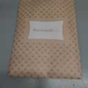 Bedsure Satin Pillowcase 2 Pack Similar to Silk Pillow Cases Standard Size, Pillow Case for Sleeping Women with Envelope Closure, Gifts for Women Men, Khaki, 20x26 Inches, 2 Pcs