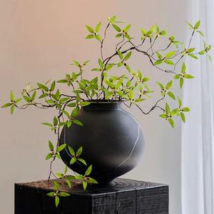 Melorca&Guilla Artificial Plants,4PCS 43.3" Green Faux Branches for Vase,Faux Greenery Stems Vase Branches Fake Plants Artificial Branches for Shop Garden Office Home Dcor (4, Myrtus Communis)