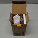 Reusable Vertuo Pod Refill Kit for Nespresso: Reusable Vertuo Capsule for Nespresso/Coffee Pods Vertuoline with 100 Aluminum Foil Lids for Any Size of Vertuo Plus Espresso Pod- Wood Grain Holder