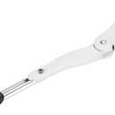 Kick Stand, Universal White Aluminum Alloy Kick Stand Cycling Kick Stand for All Kinds of Mountain Bike, Road 16inch 20inch 24inch 26inch(White)