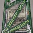 Lash Clusters 300Pcs Individual Lashes 10D 0.1C Curl 9-18MIX Lash Extensions Clusters Lashes Soft&Natural False Eyelashes Individual DIY Eyelash Extension at Home(10D-0.1C,9-18MIX)