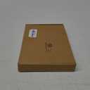 Wooden Straw Holder with Double Sided Adhesive Tape Tumbler Straw Organizer for Cupboard Reusable Tumbler Storage Container for Kitchen Counter(White)