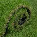 4x6ft Eco-Friendly & Durable Artificial Grass, 5cm Thick, Customizable Sizes - Soft & Comfortable Touch, Superb Drainage, High Simulation Degree, Reinforced & Thickened Design (High-5cm)
