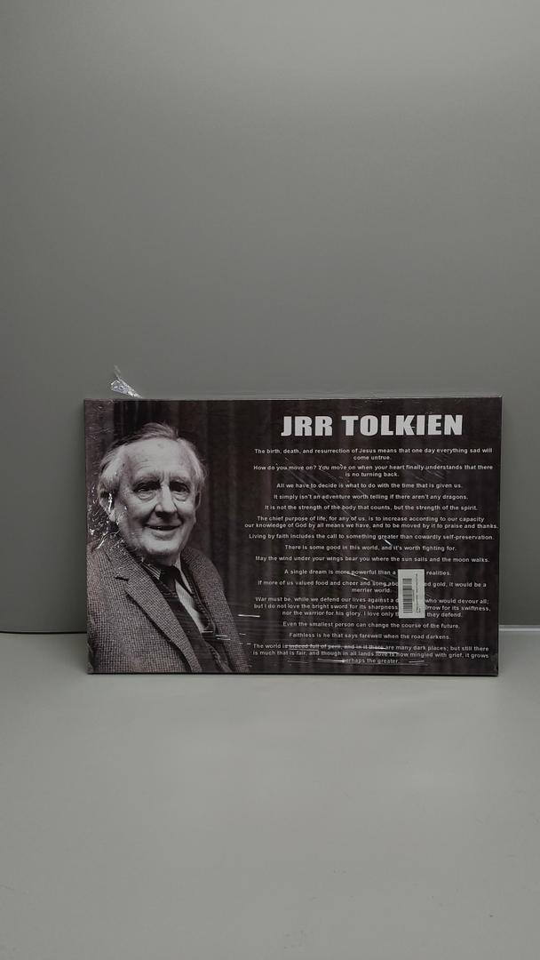 Jrr Tolkien Quote Wall Art Vintage Poster Decorations Modern Painting for Bedroom Artwork Pictures for Bathrooms Rectangular Canvas Pics Decorative Prints Painting Oil Giclee on Canvas 16"x24"