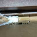 Lerliuo Record Player Stand, Walnut Turntable Stand Holds up to 160 Albums, Mid-Century Vinyl Storage Cabinet Table with Solid Wood Legs, Record Player Holder Dispaly Shelf for Bedroom Living Room