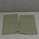 MIULEE Decorative Linen Pillow Covers 18x18 Inch Sage Green Boho Farmhouse Neutral Spring Couch Throw Pillows for Bed Pack of 2 Accent Modern Pillowcase Summer Sofa Livingroom Home Decor