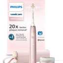 Philips Sonicare DiamondClean 9900 Prestige Electric Toothbrush - with SenseIQ Technology and Advanced AI App, 5 Brushing Modes, 3 Intensity Levels, Charging Travel Case, Pink, Model HX9990/13