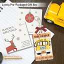 School Bus Ornaments for Christmas Tree 2025, Unique Bus Driver Appreciation Gifts, Double Layers Vehicle Wooden Ornaments for Christmas Decorations, Retirement, Driver Gifts for Women, Men