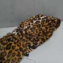 Fleece Throw Blanket 40" x 50" - Soft Cozy Microfiber Plush Blanket, Lightweight Warm Throw for Couch Bed Sofa Chair, All Season Use, Sand Leopard