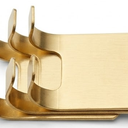 Set of 4 Gold Metal Hooks for Towels, Stainless Steal