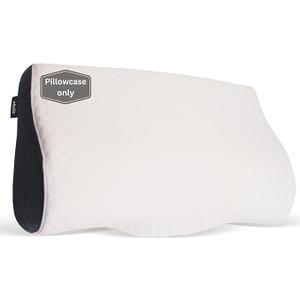 Derila Queen Size Pillowcase | Designed to Keep Your Derila Memory Foam Pillow for snoring Relief Covered and Protected with This Crisp, Clean, White Pillowcase Made from Premium Materials
