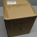 Glass Pendant Light,Mid Century Modern Light Fixture,Hanging Lights for Kitchen Island,Bathroom, Bedroom,Hallway Foyer (Bright Gold, 8 in)