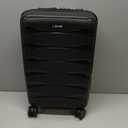 20 inch carry on luggage 22x14x9 Airline Approved, Black