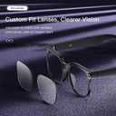 AI Smart Glasses with Camera,4K with Audio Bluetooth Camera Glasses for Men Women 8MP 32G HD Hidden Video Recording Support Live Feed,Ai Voice Control,150+ Language Translate, Chart GPT, WiFi