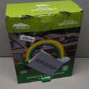 Joiedomi 14ft Long 10 FT Tall St Patrick Inflatable Rainbow Arch with LED Light Build-in Cauldron Pot of Gold Inflatable Yard Garden Decorations, Indoor and Outdoor Theme Party Decor, Lawn Decor