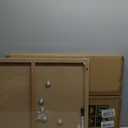 Magnetic Dry Erase Board - 24'' x 18'' Decorative Magnetic Board for Wall - White Board - Magnet Board Display Board - Gray Wood Plank