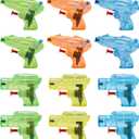 12 Packs Water Gun for Kids Squirt Toys Outdoor Beach Swimming Pool Game Summer Party Favor