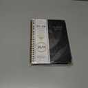 Academic 2025 Planner, Jan 2025-Dec 2025 weekly and monthly, A5 (6.2'' x 8.5") - 12 Months, With Tabs, Metal Cladding Round Corners, for Office School Teacher College Student Women, Green