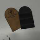 Premium Adjustable Orthopedic Heel Lift - Made in The USA - for Heel Pain and Leg Length Discrepancies - Medium Pack of 2 Brown