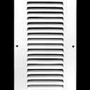 HVAC Premium 4" x 24" Return Air Grille - Sidewall and Ceiling - HVAC Vent Duct Cover Diffuser - [White] [Outer Dimensions: 5.75w X 25.75"h