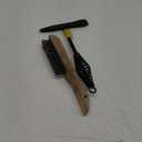 Welding Chipping Hammer with Coil Spring Handle,10.5",Cone and Vertical Chisel,10" Wire Brush (Black)