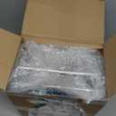 Mifoci 6 Pcs 1/2 Size Full Size Hotel Pan with Lid Set Include 2 Stainless Steel Pan, 2 Perforated Steamer and 2 Steam Table Pot Cover for Restaurant Kitchen Supplies