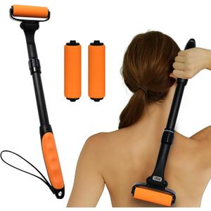 EZPIK Lotion Applicator for Back, Extendable up to 23" - Curved Design Back Lotion Applicator for Elderly/Seniors with Limited Mobility, Lotion Stick & Sunscreen Applicator for Skin Cream, Oils & More