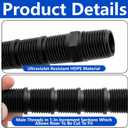 20 Pcs Cut-Off Sprinkler Rise, Sprinkler Height Extender Riser, Male Pipe Thread Riser Adapter for Outdoor Garden Courtyard Patio Lawn Irrigation Replacement Parts