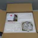 Wall Sconces Set of Two, Brass Gold Bathroom Sconces Wall Lighting with White Glass, Modern Sconces Wall Decor Set of 2 Wall Light fixtures for Bathroom Mirror Living Room Hallway Wall Lamp